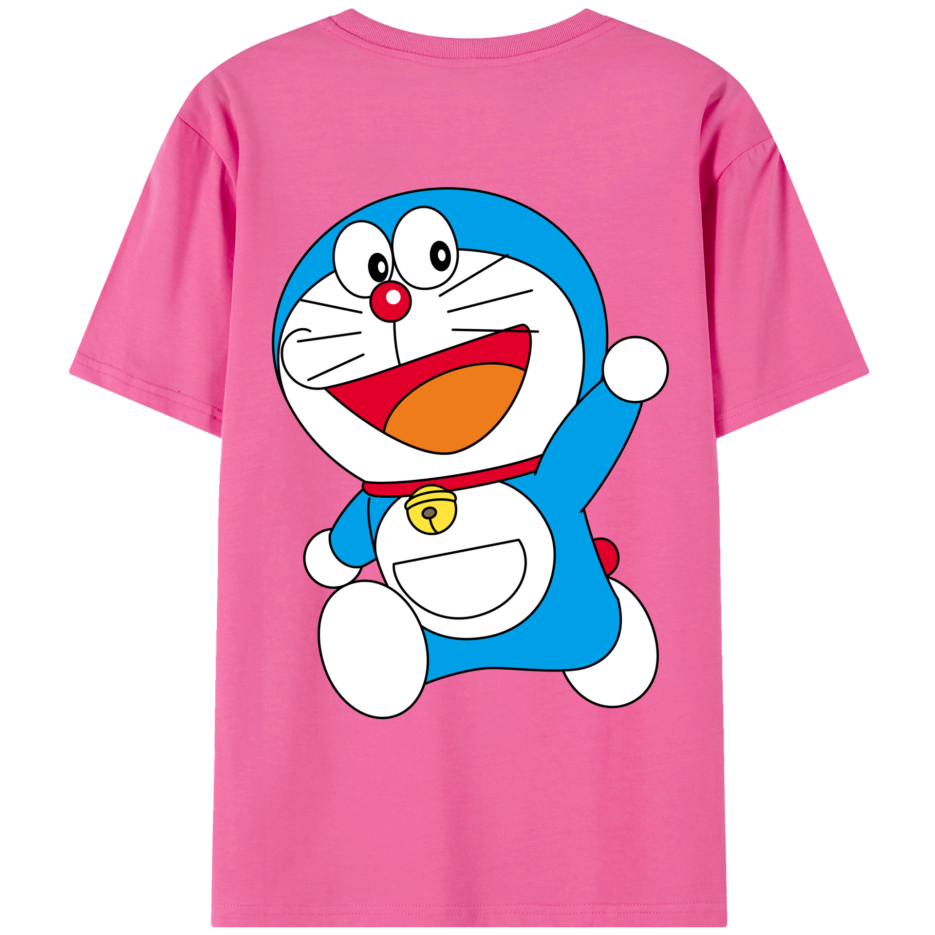 （画像用） ドラえもん Doraemon レディース半袖Tシャツ(バックプリント)